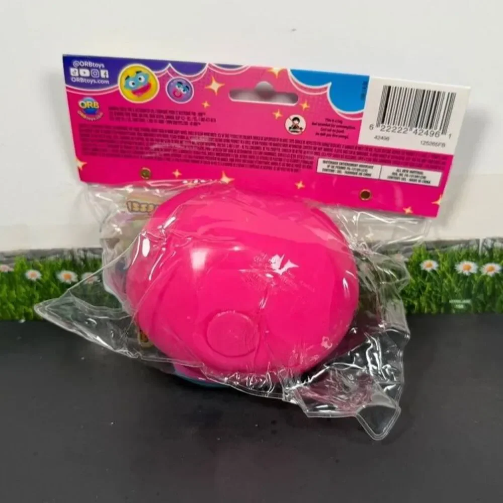 ORB Curiosities Smushers Squishy Toy New Sealed Dark Pink